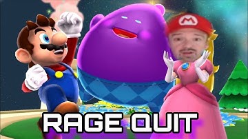 LOL! DSP Rage Quits Mario Galaxy 2 Dark Souls Edition! 🤣