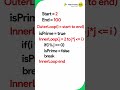 Prime Numbers in a Range: Nested Loop Logic | Day 16: 21-Day Challenge | Yellowmatics.ai