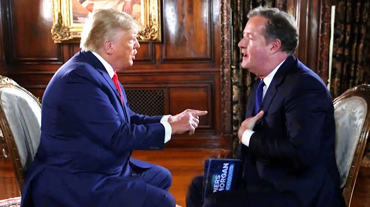 Donald Trump Says Piers Morgan Interview Promo Is Deceptive