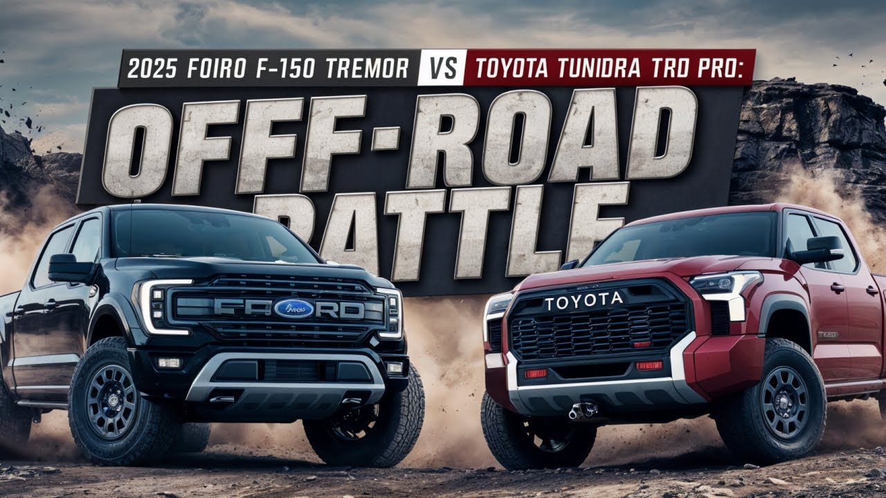 Elegant Ford Tremor Vs Toyota Tundra Photos