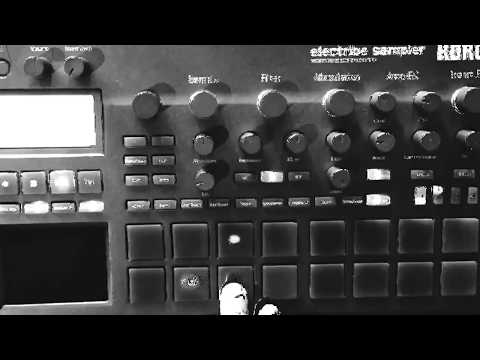 Sampling on korg electribe 2s (2017)