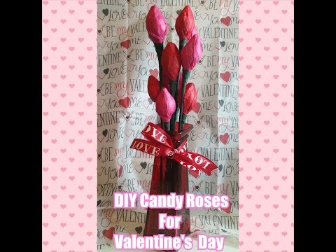 DIY Candy Roses