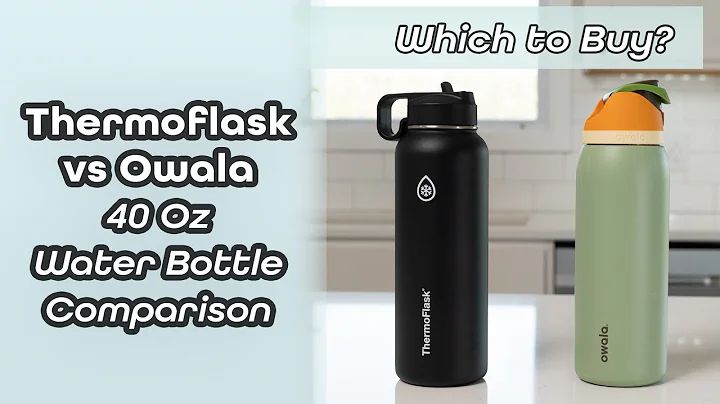 Which to Buy? Thermoflask vs Owala Freesip 40 Oz Watter Bottle Comparison