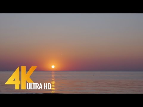 Sunrise over the Sea of Azov, Ukraine - 4K Nature Relaxation Video - Short Preview