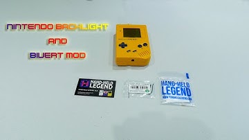 Gameboy Backlight and Bivert Mod Guide