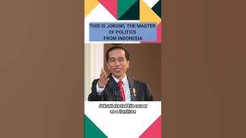FACTS ABOUT JOKOWI MASTER OF POLITICS #vidioshort #uniqueshorts #politics #news #jokowi