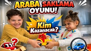 Araba saklama oyunu !! Arkadaşlık videosu 