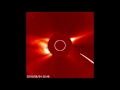 Une comète plonge vers le Soleil (images SOHO/LASCOC2/ESA/NASA)