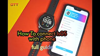How to connect Haylou LS 05  with phone full guide । how to connect xiaomi haylou ls05 । On The Tech