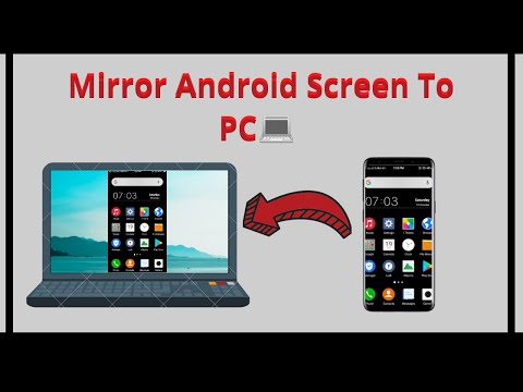 How to mirror android phone to computer