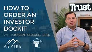 How To Order An Investor Dockit Aspire Legal Solutions