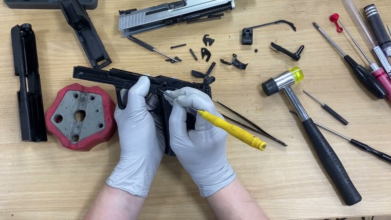 Umarex VFC HK USP airsoft GBB Match slide install and disassembly