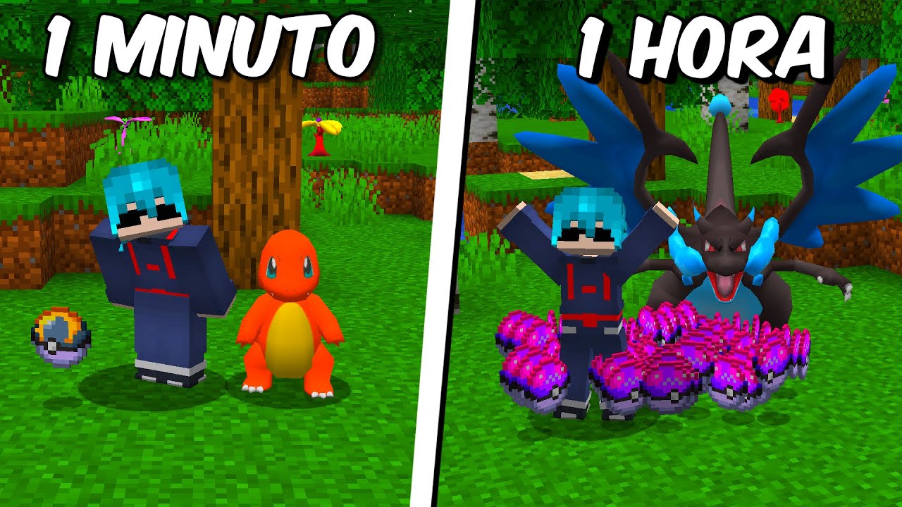 1 HORA PARA PEGAR MASTER BALL NO MINECRAFT PIXELMON YouTube