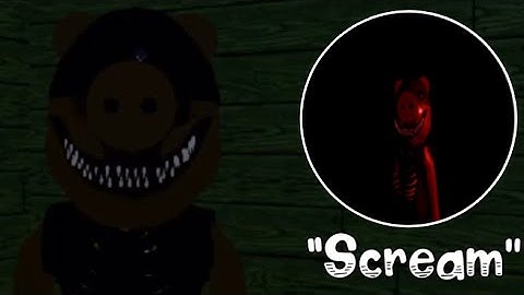 HOW TO GET THE “SCREAM” BADGE + SCREAM(?) SKIN IN PIGGY: THE RESULT OF ISOLATION RP MODE!!