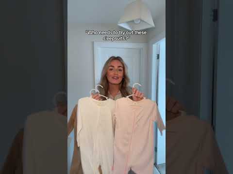 George Ribbed Zip Sleepsuits