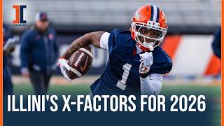 Illini football's X-factor players for the 2026 season | Illini Inquirer Podcast