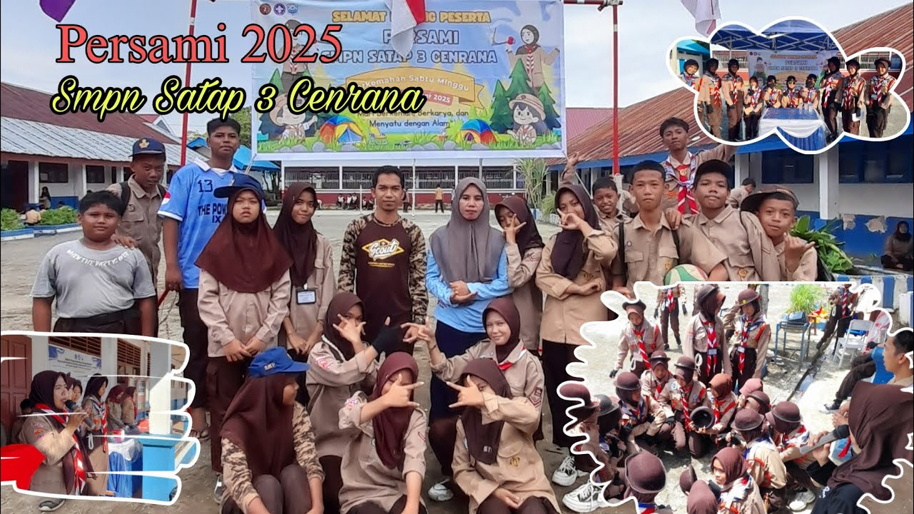 Perkemahan Sabtu Minggu (Persami) | SMPN Satap 3 Cenrana | 2025