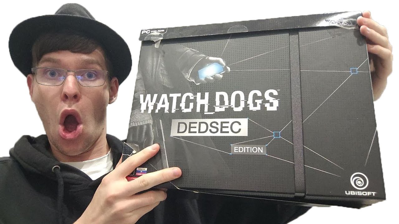 Watch Dogs Dedsec Edition / РАСПАКОВКА.
