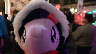 Christmas Twilight boogie - fun downtown!!
