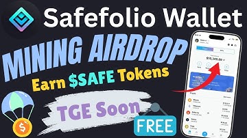 Safefolio Wallet Airdrop | Safefolio Airdrop Mining | Safefolio Airdrop New Update