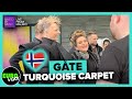 🇳🇴 GÅTE - ULVEHAM (TURQUOISE CARPET INTERVIEW) // NORWAY EUROVISION 2024 // Live from Malmö