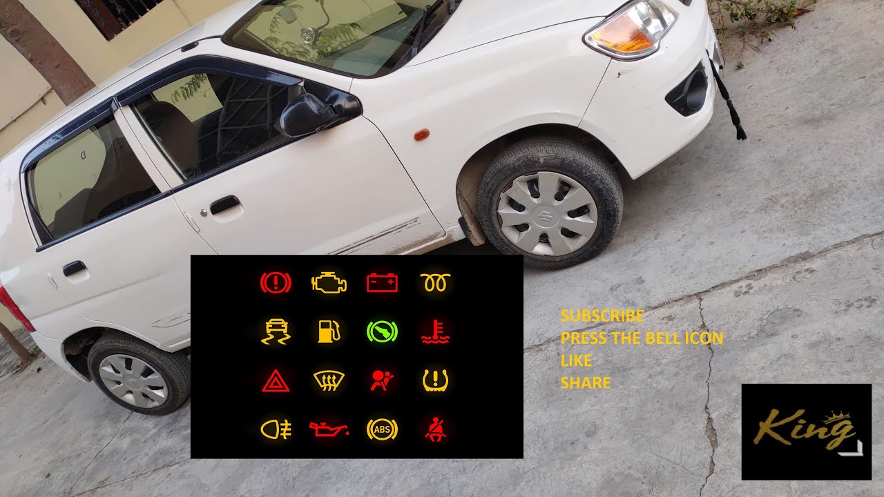 DASHBOARD WARNING LIGHTS IN HINDI YouTube