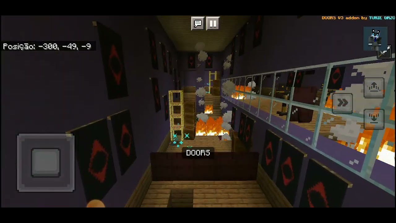 ROBLOX DOORS MINECRAFT RELEASE DOORS BASIC (Door 1 a door 100