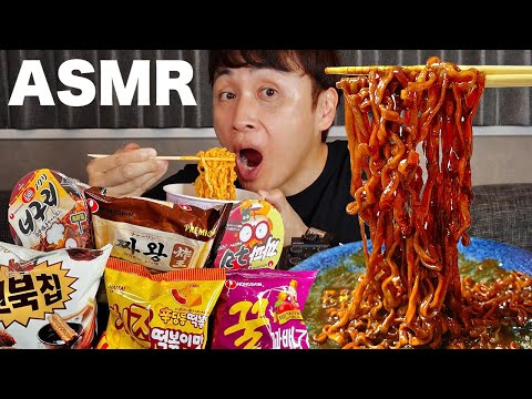 【ASMR】もぐもぐ児嶋が韓国激辛麺を食べるよ咀嚼音🇰🇷🍜🌶