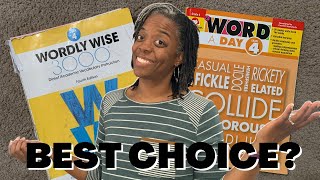 COMPARE, REVIEW & FLIP THROUGH | WORDLY WISE VS A WORD A DAY GRADE 4 | Homeschool Curriculum |