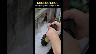 (SEO Optimized):👞 Shoe Heel Component Assembly & Finishing Process | Footwear Manufacturing Factory