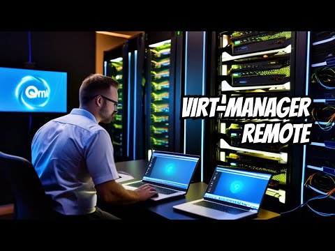 Manage QEMU/KVM Remote Server With Virt-Manager | Manage and create virtual machines remotely