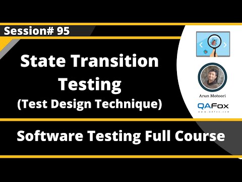 State Transition Testing - Test Design Technique (Software Testing - Session 95)
