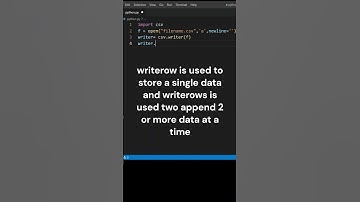 write in csv file using python #shorts #youtubeshorts #coding