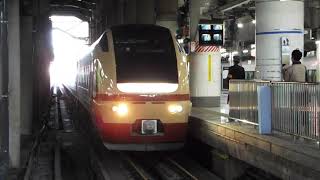 5万再生突破記念　E653系K70編成　上野駅16番線到着シーン