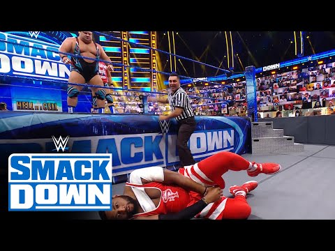 Otis beats down Angelo Dawkins: SmackDown, June 18, 2021