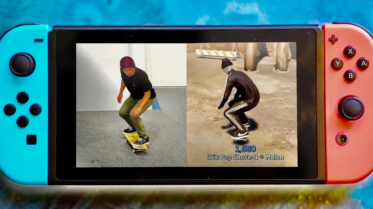 SKATER VS TONY HAWK'S PRO SKATER!