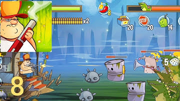 Swamp Attack: Adventure shooter - Walkthrough gameplay part 8 (iSO, Android)