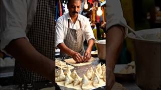 samosa making #ai #streetfood #food #indianfood #foodie #samosa #cooking #making #shorts #shortsfeed