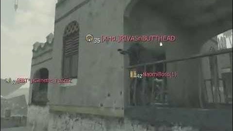 MW3 Headshot Throwing Knife Kill on Infected