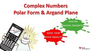 Polar Form of a complex number with TI Nspire for Specialist Mathematics