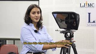 Inside LJIMC TV Studio 🎥 | TV Studio Tour by LJIMC Students