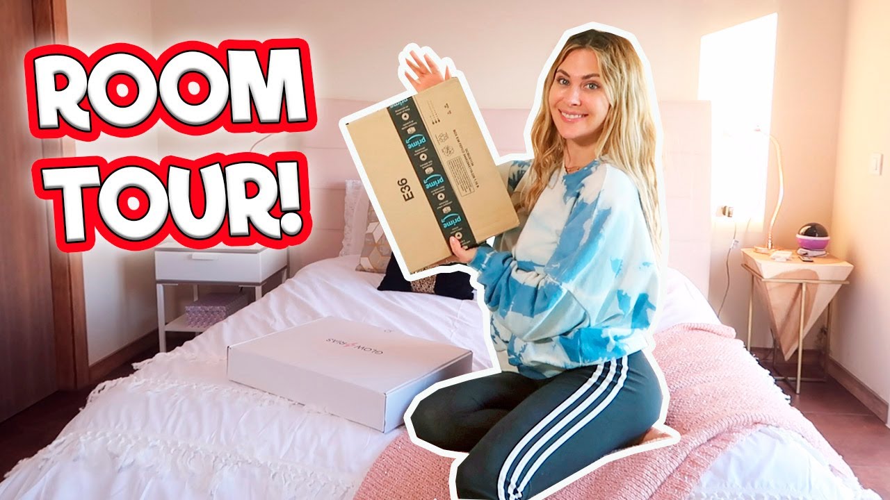 ROOM TOUR y EMPEZAMOS A DECORAR NUESTRA NUEVA HABITACIÓN | Lizy Vlogs