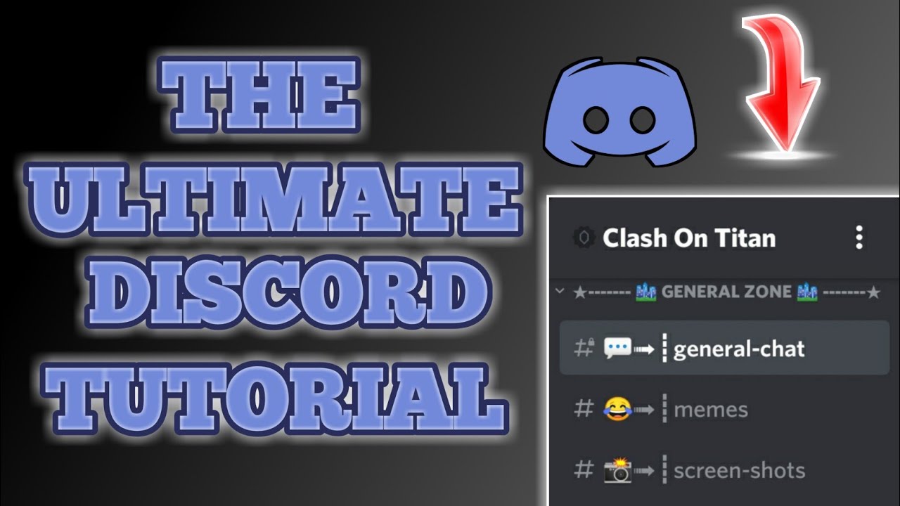 HOW TO MAKE A EPIC DISCORD SERVER EASILY IN MOBILE ||DISCORD TUTORIAL ...