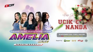 Download lagu 🔴 LIVE AMELIA MUSIC PANCEN JOSS - WEDDING UCIK & NANDA - PESAGI KAYEN PATI