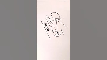 Akriti name Signature Style/Best Signature idea #Viralshorts