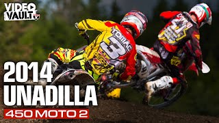 FULL MOTO! Canard Versus Tomac, Dungey, Roczen | 2014 Unadilla 450 Moto 2 screenshot 4