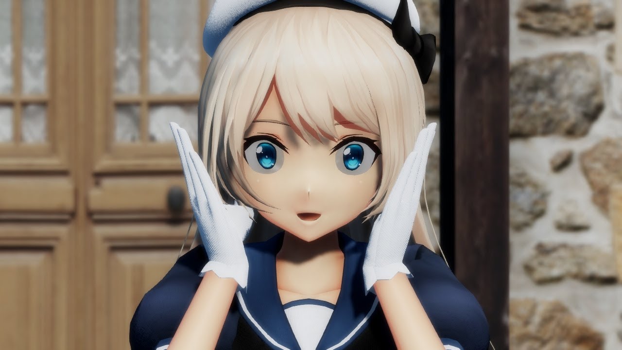【MMD】「恋愛デコレート」を艦これのジャーヴィス+αで（1080p 60fps）