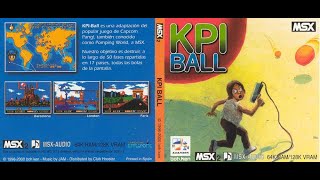 KPI BALL - MSX2 (Boh-Ken - 2000) - PANG para MSX2