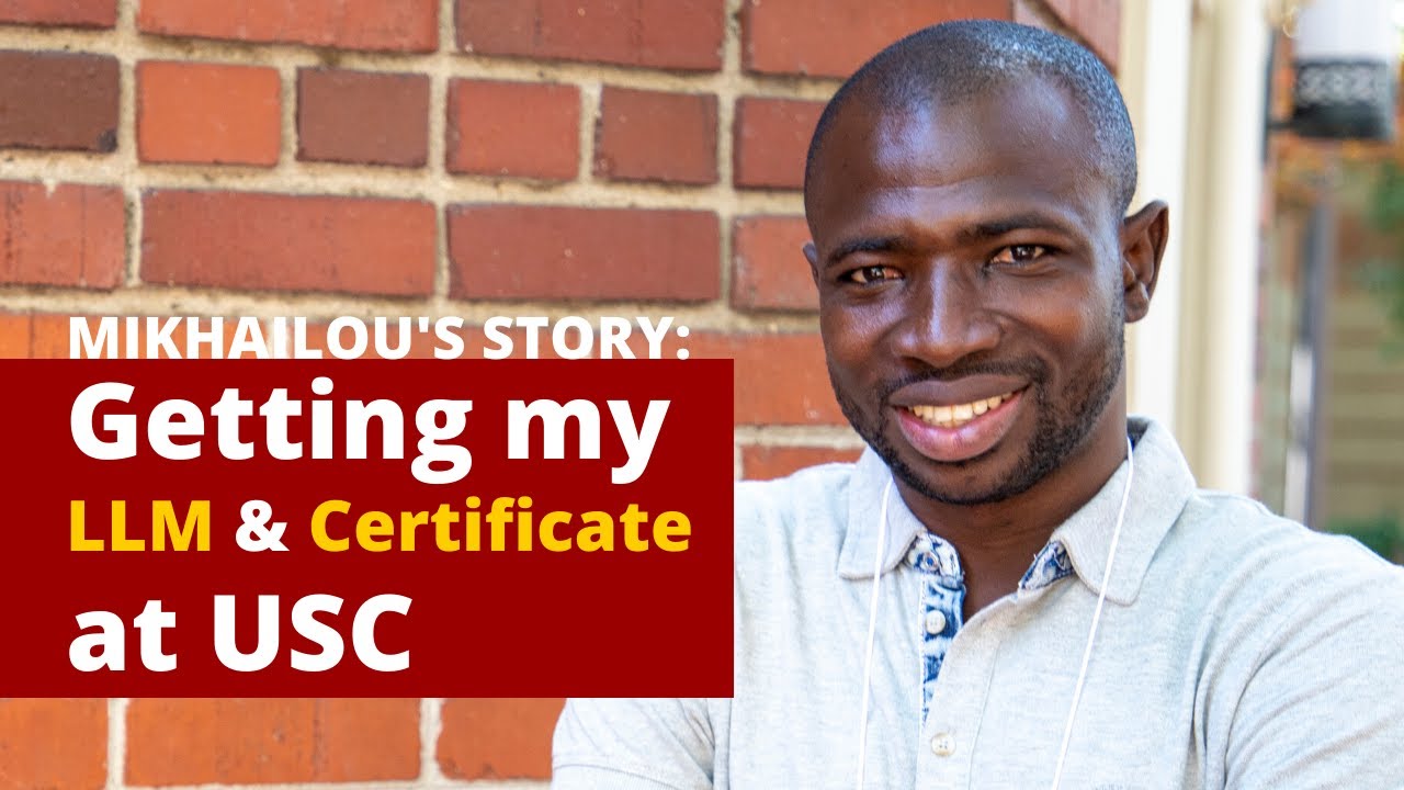 Mikhailou's Story: Getting my LLM and Certificate in Transnational Law and Business at USC
