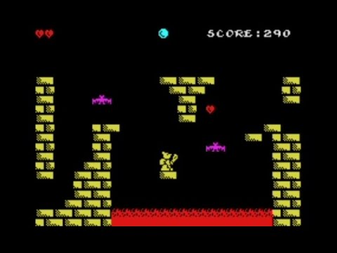 CAVETED AGAINST THE DARKNESS (2022) Walkthrough, ZX Spectrum - YouTube